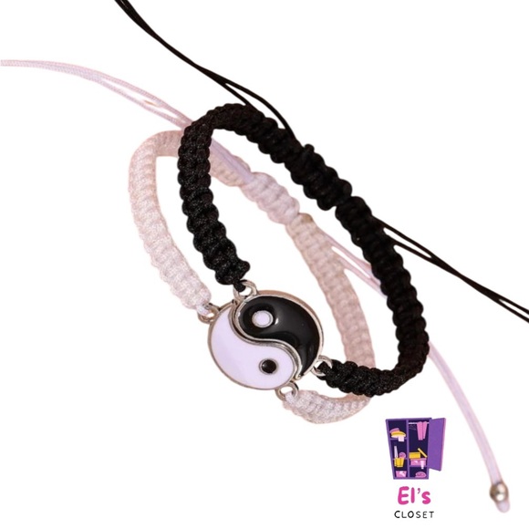 Brand New Black and White Bracelets - Picture 1 of 1